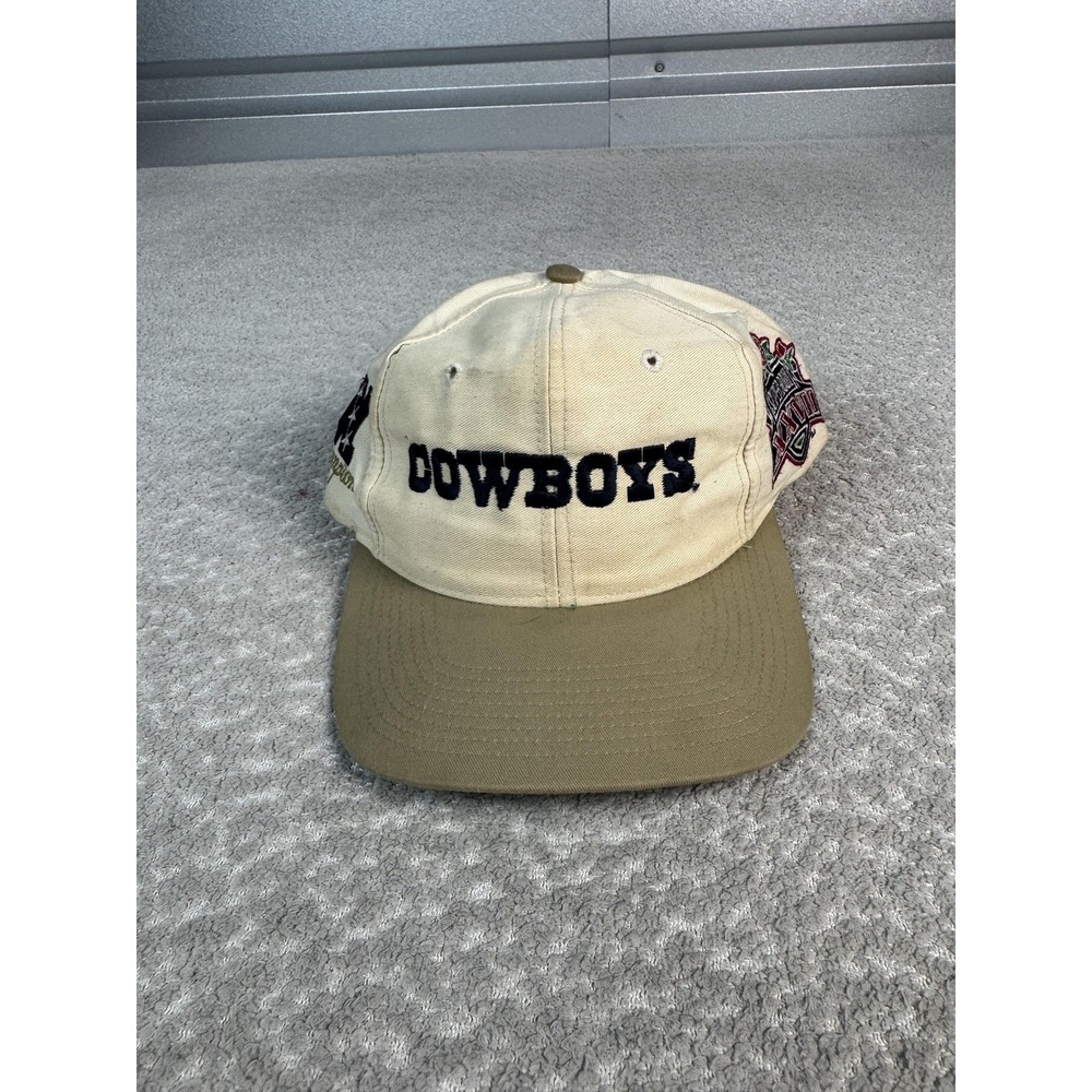 Vintage The Game Dallas Cowboys Hat Cap Mens One Size NFL Super Bowl XXVII